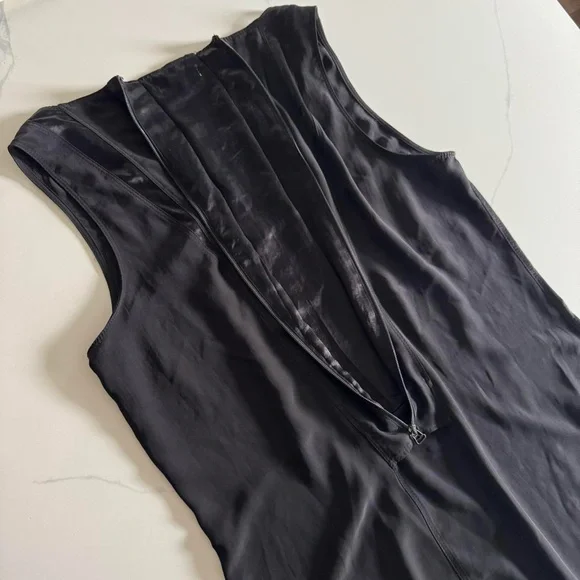Helmut Lang - Black Tank Dress - SZ 10 - SZ Medium - Picture 3 of 7
